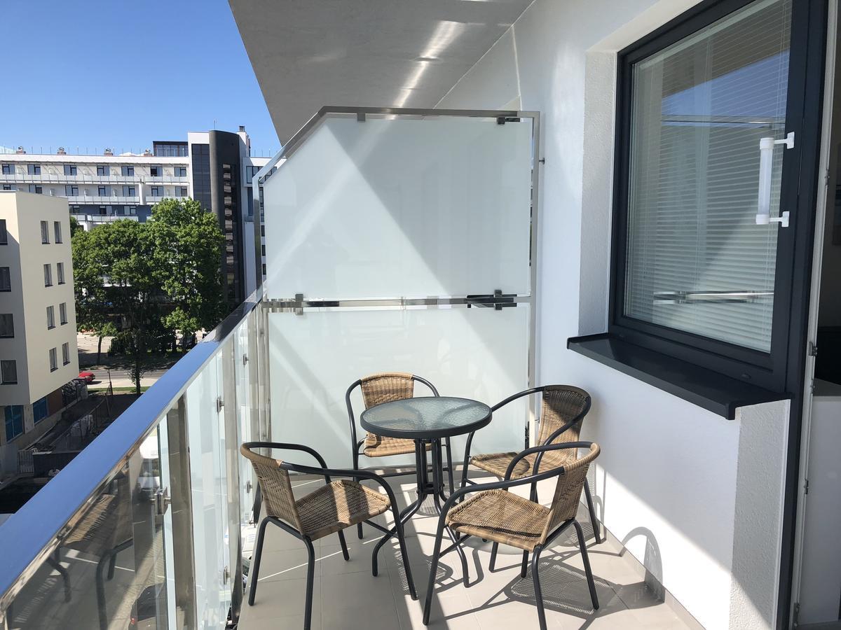 Apartament Superior Pastelowy Przy Plazy Kołobrzeg Buitenkant foto