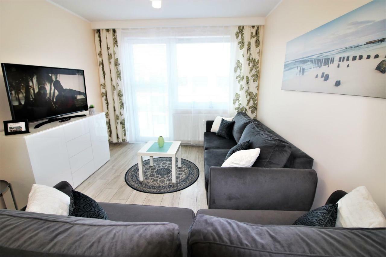 Apartament Superior Pastelowy Przy Plazy Kołobrzeg Buitenkant foto