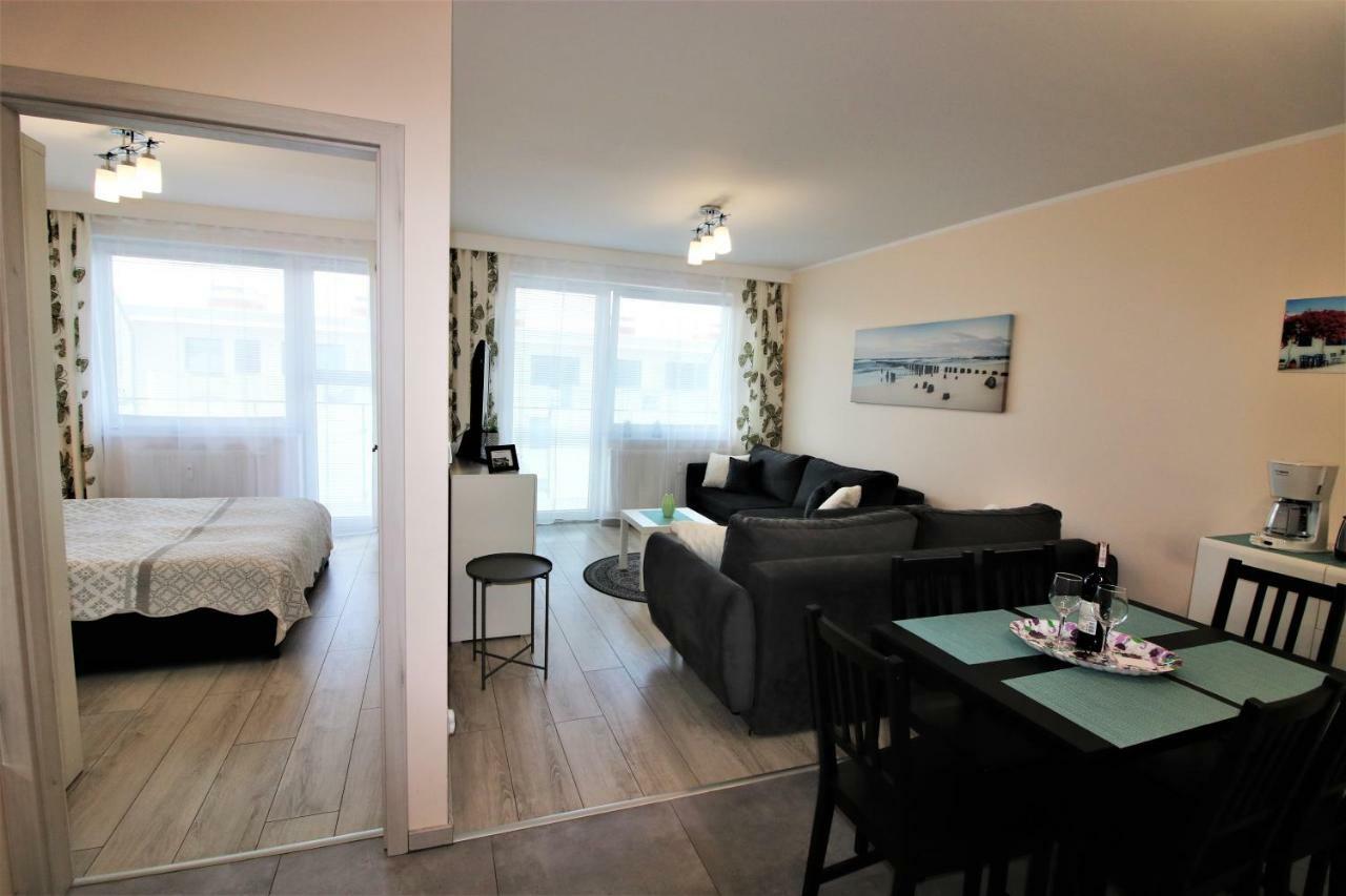 Apartament Superior Pastelowy Przy Plazy Kołobrzeg Buitenkant foto
