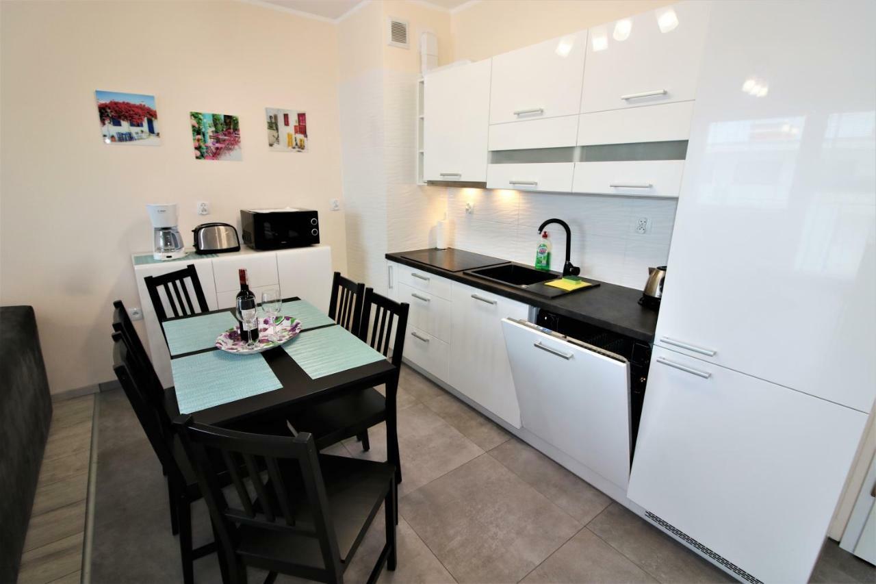 Apartament Superior Pastelowy Przy Plazy Kołobrzeg Buitenkant foto